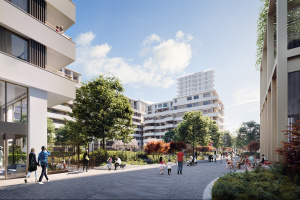 Sipral dodávkou 11 000 m² fasády obytnému bloku B projektu Cherry Park pokračuje ve spoluutváření nového metropolitního centra severovýchodního Londýna. Sipral práce navazuje na blok A, kterému fasádu také dodává. - 2