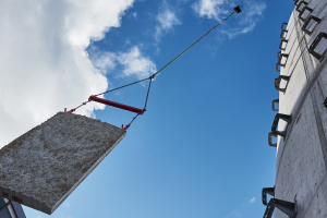 We documented the manufacture and installation of art relief on Blanka Tunnel ventilation shaft - 1