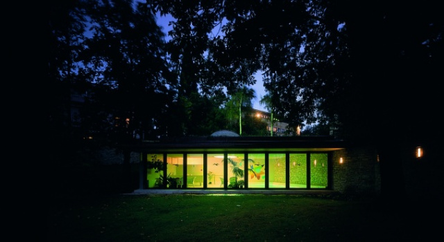 Swimming pool, Václav and Olga Havel's villa