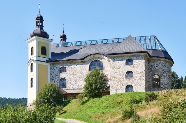 Church of the Assumption of Virgin Mary Neratov in the Orlické Mountains