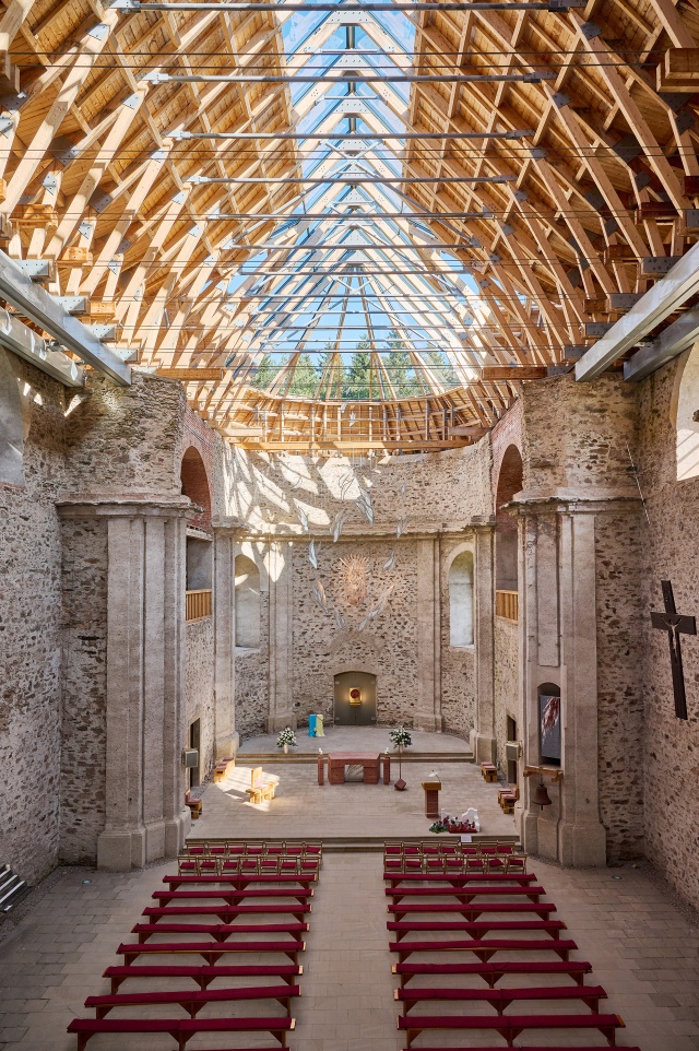 Church of the Assumption of Virgin Mary Neratov in the Orlické Mountains
