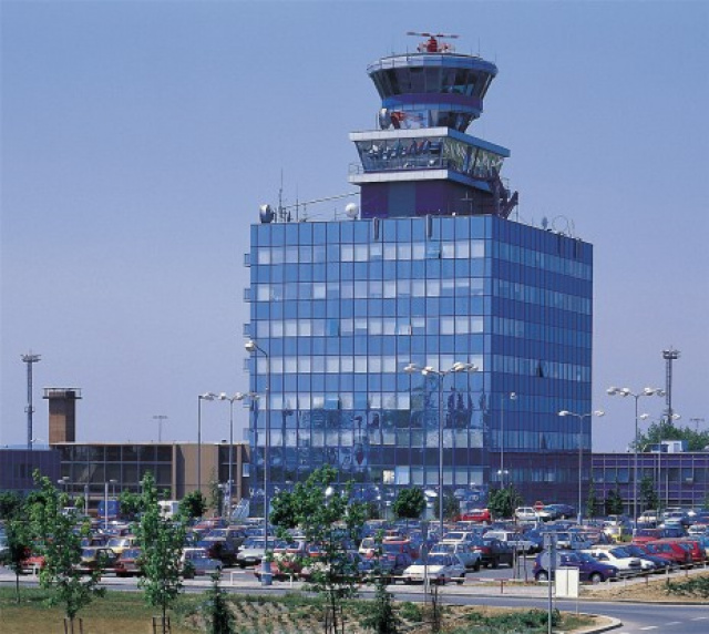 Praha Ruzyně Airport - Air Traffic Control tower